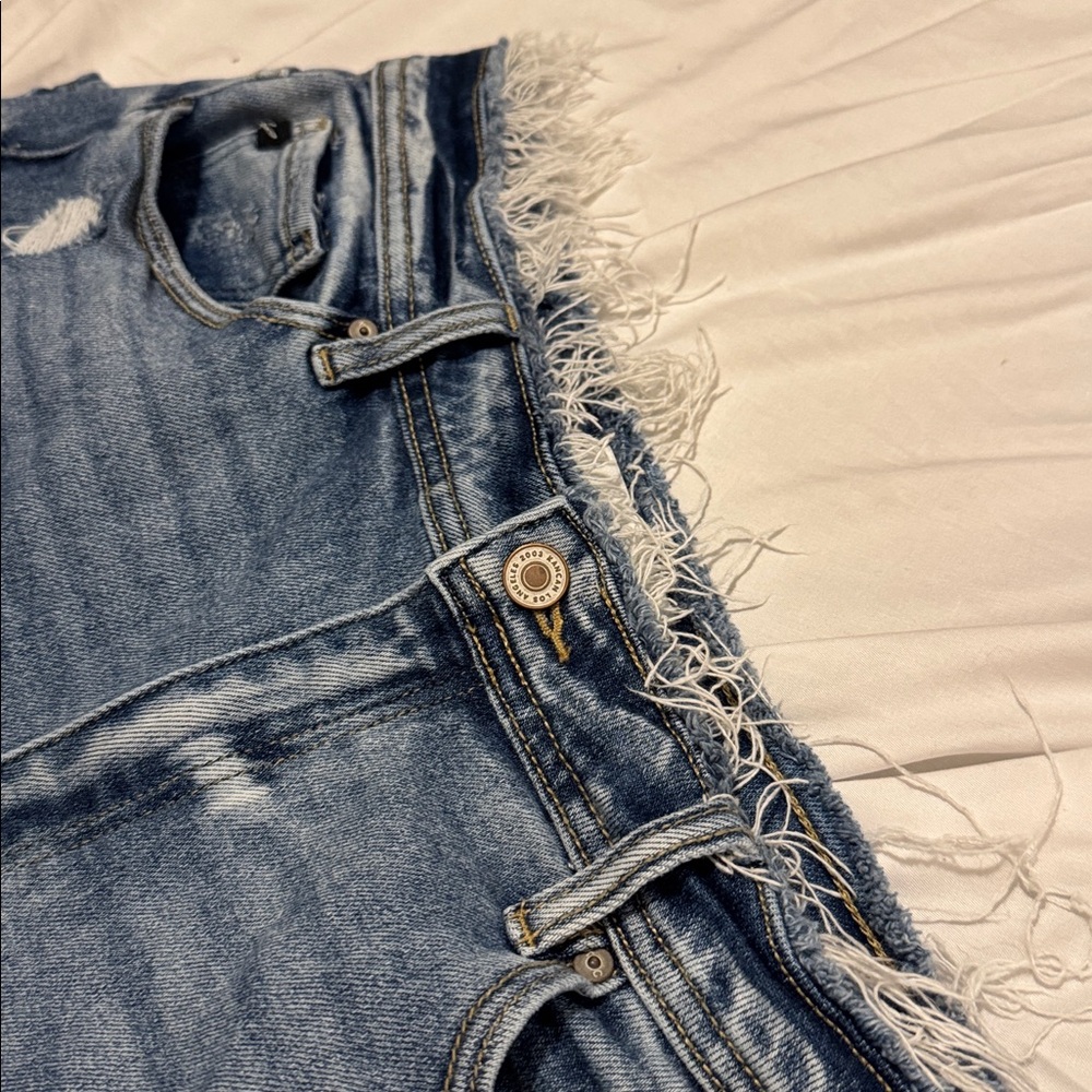 Kancan High Rise Distressed Mom Jeans - Picture 7 of 11